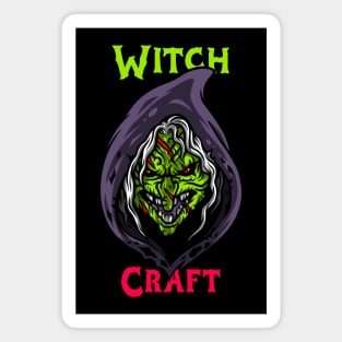 Evil Witch Witchcraft Magnet